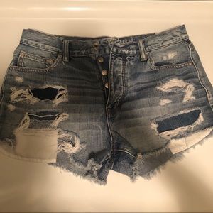 Distressed Shorts